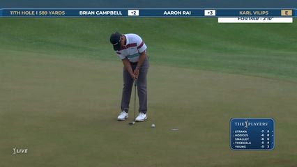 Karl Vilips | Round 2 | 11th hole | Shot 5 | 2026 THE PLAYERS