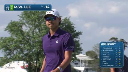 Min Woo Lee | Round 4 | 17th hole | Shot 4 | 2026 Texas Children's