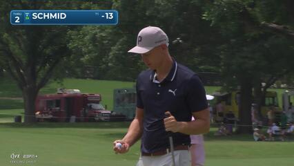 Matti Schmid | Round 3 | 2nd hole | Shot 3 | 2025 Charles Schwab