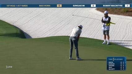 Max Homa | Round 1 | 1st hole | Shot 4 | 2025 THE PLAYERS