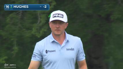 Mackenzie Hughes | Round 1 | 16th hole | Shot 4 | 2025 THE CJ CUP