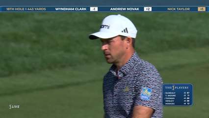 Nick Taylor | Round 1 | 18th hole | Shot 6 | 2026 THE PLAYERS