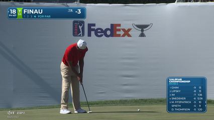 Tony Finau | Round 2 | 18th hole | Shot 4 | 2026 Valspar