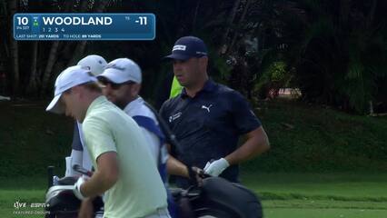 Gary Woodland | Round 4 | 10th hole | Shot 2 | 2025 Sony Open