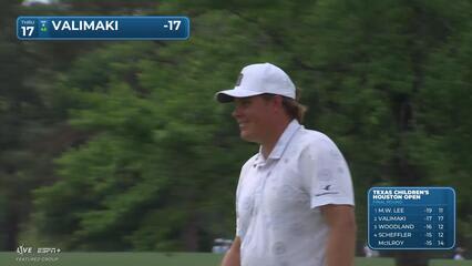 Sami Valimaki | Round 4 | 17th hole | Shot 4 | 2025 Houston Open