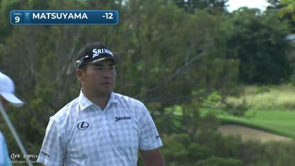 Hideki Matsuyama | Round 2 | 9th hole | Shot 5 | 2025 The Sentry