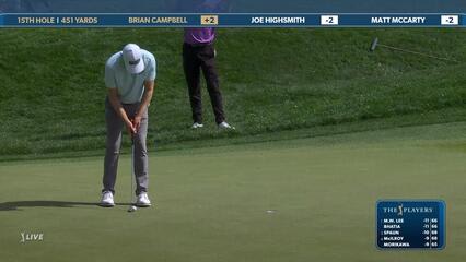 Brian Campbell | Round 2 | 15th hole | Shot 4 | 2025 THE PLAYERS