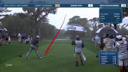 Corey Conners | Round 1 | 15th hole | Shot 1 | 2026 THE PLAYERS