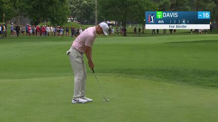 Cam Davis | 2024 Rocket Mortgage | Round 4 | 4th hole | Shot 5