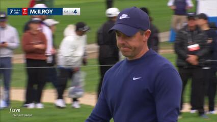 Rory McIlroy | 2024 Genesis | Round 4 | 7th hole | Shot 4