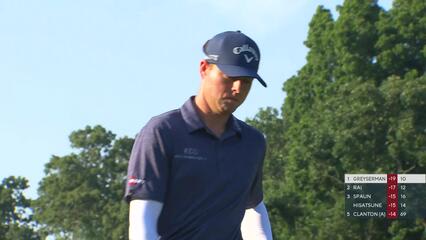 Max Greyserman | 2024 Wyndham | Round 4 | 11th hole | Shot 4