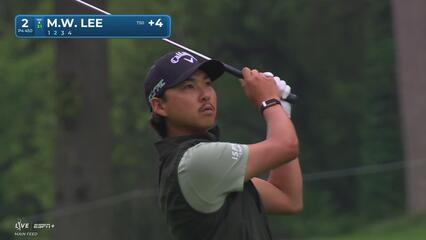 Min Woo Lee | Round 2 | 2nd hole | Shot 2 | 2025 the Memorial