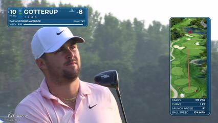 Chris Gotterup | Round 2 | 10th hole | Shot 1 | 2025 3M Open