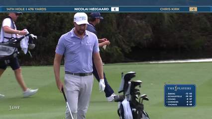 Chris Kirk | Round 3 | 14th hole | Shot 2 | 2026 THE PLAYERS