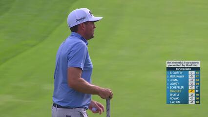 Keegan Bradley | Round 1 | 17th hole | Shot 5 | 2025 the Memorial