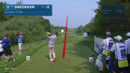 Brandt Snedeker | Round 2 | 11th hole | Shot 1 | 2025 RBC Canadian