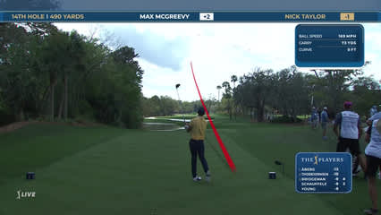 Nick Taylor | Round 4 | 14th hole | Shot 1 | 2026 THE PLAYERS