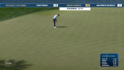 Brian Harman | Round 2 | 5th hole | Shot 4 | 2025 THE PLAYERS