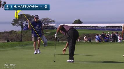 Hideki Matsuyama | Round 1 | 9th hole | Shot 4 | 2025 Farmers