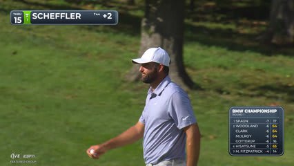Scottie Scheffler | Round 1 | 15th hole | Shot 4 | 2026 BMW Championship