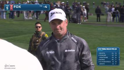 Ryan Fox | Round 2 | 6th hole | Shot 4 | 2026 AT&T Pebble Beach