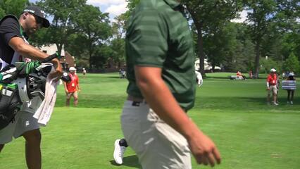 Max Greyserman | Round 4 | 2nd hole | Shot 1 | 2025 Rocket Classic