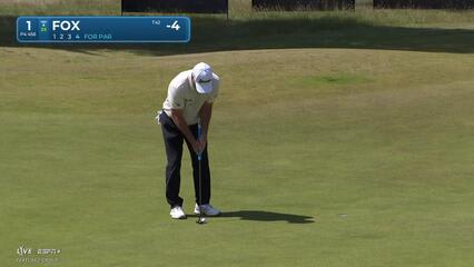Ryan Fox | Round 3 | 1st hole | Shot 5 | 2025 Genesis Scottish Open