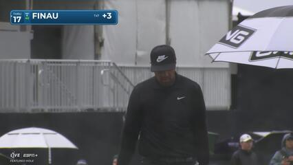 Tony Finau | Round 1 | 8th hole | Shot 4 | 2025 Genesis