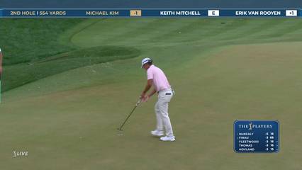 Michael Kim | Round 1 | 2nd hole | Shot 5 | 2026 THE PLAYERS