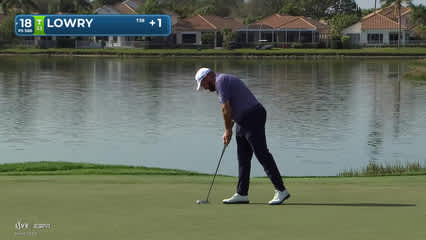 Shane Lowry | Round 1 | 18th hole | Shot 5 | 2026 Cognizant Classic