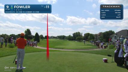 Rickie Fowler | Round 4 | 9th hole | Shot 1 | 2025 3M Open