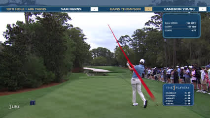 Davis Thompson | Round 1 | 10th hole | Shot 1 | 2026 THE PLAYERS