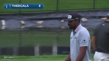 Sahith Theegala | Round 1 | 10th hole | Shot 4 | 2025 3M Open