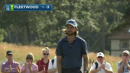 Tommy Fleetwood | Round 1 | 12th hole | Shot 4 | 2026 Genesis Scottish Open