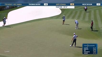 Sepp Straka | Round 1 | 7th hole | Shot 5 | 2025 THE PLAYERS