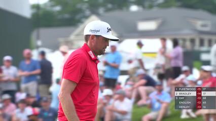 Keegan Bradley | Round 4 | 17th hole | Shot 4 | 2025 Travelers