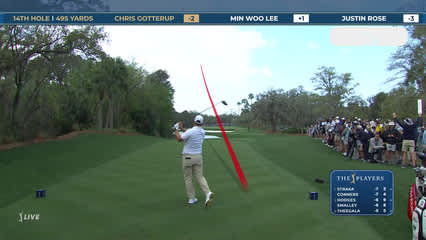 Christopher Gotterup | Round 2 | 14th hole | Shot 1 | 2026 THE PLAYERS