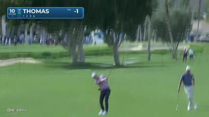 Justin Thomas | Round 1 | 10th hole | Shot 2 | 2025 The American Express