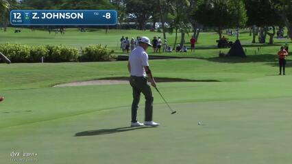 Zach Johnson | Round 4 | 12th hole | Shot 4 | 2025 Sony Open