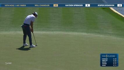 Will Chandler | Round 1 | 18th hole | Shot 4 | 2025 THE PLAYERS