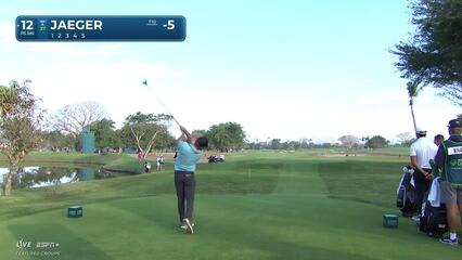 Stephan Jaeger | Round 2 | 12th hole | Shot 1 | 2025 Mexico Open