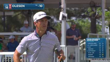Thorbjørn Olesen | Round 4 | 18th hole | Shot 4 | 2026 Texas Children's