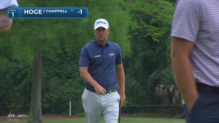 Tom Hoge | Round 1 | 10th hole | Shot 3 | 2025 Zurich Classic
