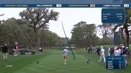 Chandler Phillips | Round 4 | 15th hole | Shot 1 | 2025 THE PLAYERS