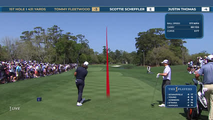 Tommy Fleetwood | Round 2 | 1st hole | Shot 1 | 2026 THE PLAYERS