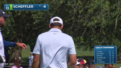 Scottie Scheffler | Round 3 | 13th hole | Shot 3 | 2026 Cadillac