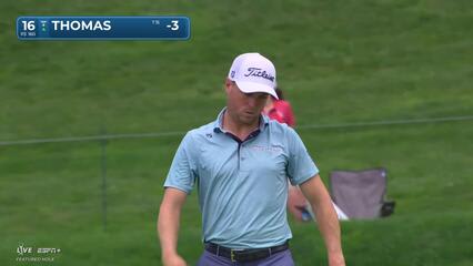 Justin Thomas | Round 1 | 16th hole | Shot 3 | 2025 Travelers