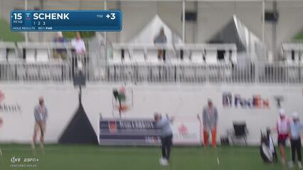 Adam Schenk | Round 2 | 15th hole | Shot 1 | 2025 Houston Open