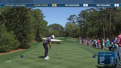 Laurie Canter | Round 1 | 10th hole | Shot 1 | 2025 THE PLAYERS