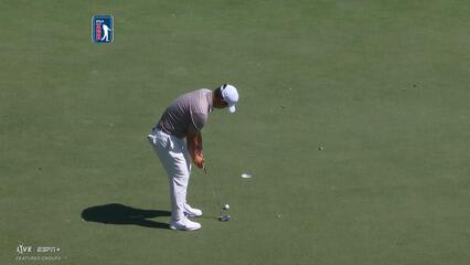 Tom Kim | Round 1 | 4th hole | Shot 3 | 2025 Valspar